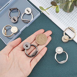 6 шт. 3-цветная фурнитура из сплава&nbsp;PALLOY-WR0001-09