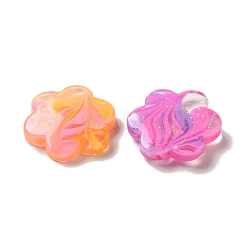 Градиент цвета прозрачная смола декодирует кабошоны&nbsp;X-RESI-D008-06C