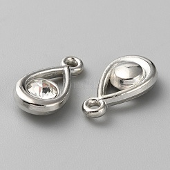 Пластиковые подвески со стразами из смолы&nbsp;FIND-CJC0017-45D