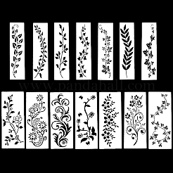 Прямоугольник питомец пластиковый рисунок трафареты шаблоны&nbsp;DIY-WH20055-002A