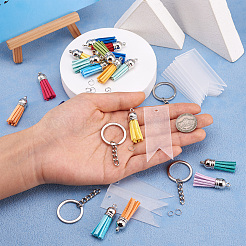 Набор для самостоятельного изготовления брелока с кисточками&nbsp;DIY-TA0009-41