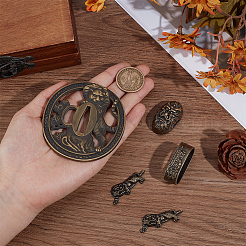 Наборы для изготовления кукол из сплава&nbsp;DIY-WH0899-56B