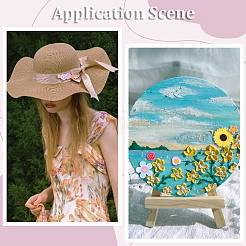 120шт 8 стиля непрозрачные кабошоны из смолы&nbsp;RESI-PA0001-13