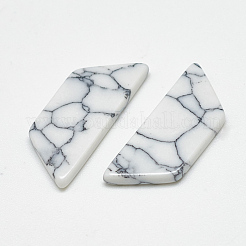 Синтетических бирюзовый кабошон&nbsp;X-TURQ-S290-15B-03