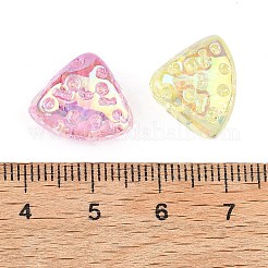 Уф-покрытие прозрачные акриловые бусины&nbsp;MACR-K361-42