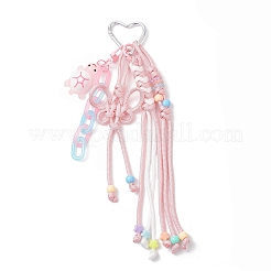 Веревки из полиэстера и спандекса подвесные украшения&nbsp;HJEW-JM03844