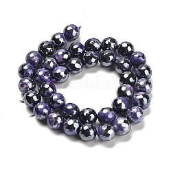 Гальванические нити из натурального огненного агата с кракле&nbsp;G-G0006-A02-05