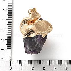 Подвески из натуральных смешанных драгоценных камней с гальваническим покрытием&nbsp;G-Z102-01G