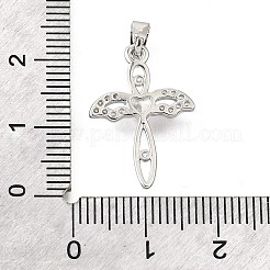 Латунные микро проложить кубического циркония подвески&nbsp;KK-V007-43P