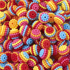 Смоляные бусины восковой ягоды&nbsp;RESI-TA0003-14A