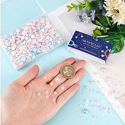 Кабошоны из абс-пластика с имитацией жемчуга&nbsp;MRMJ-SC0001-27A