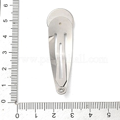 Защелка для заколки для волос из нержавеющей стали 304&nbsp;STAS-B126-01B-P