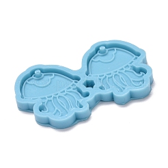 Кулон в форме медузы силиконовые Молды&nbsp;LS-DIY-M034-05