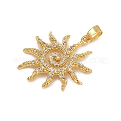 Латунные микро проложить кубического циркония подвески&nbsp;X-KK-K303-01G