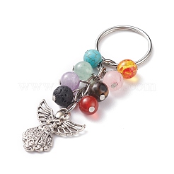 Брелок из смешанных драгоценных камней&nbsp;KEYC-AL00001