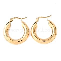 Серьги-кольца из нержавеющей стали 304&nbsp;EJEW-G458-02G