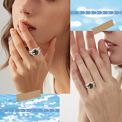 6 шт. 3 стиля манжетных колец из нержавеющей стали 304&nbsp;STAS-BBC0008-14P