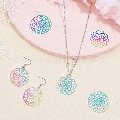 Вакуумное покрытие pvd 201 нержавеющая сталь филигранные соединительные элементы звенья&nbsp;STAS-UN0012-56