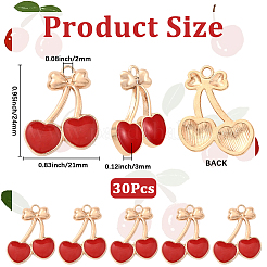 30 шт. Подвески из сплава с эмалью&nbsp;ENAM-SC0006-95