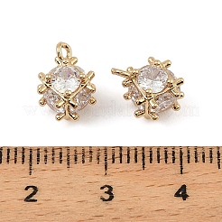 Латунные микро проложить кубического циркония подвески&nbsp;KK-K374-15G