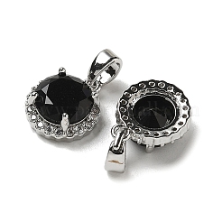 Латунные микро проложить кубического циркония подвески&nbsp;KK-R210-25P