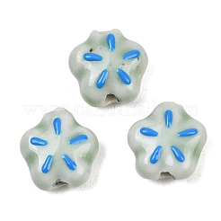 Фарфоровые эмалевые бусины ручной работы&nbsp;PORC-G016-07