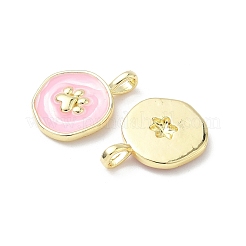 Латунь эмаль подвески&nbsp;KK-Z134-04G-01