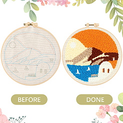 Наборы для самостоятельной вышивки иглой для начинающих&nbsp;DIY-WH20013-88A