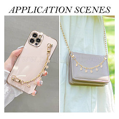 Латунные цепи фигаро ремешок для сумки&nbsp;AJEW-TAC00040