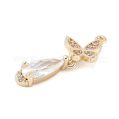 Латунные микро проложить кубического циркония подвески&nbsp;KK-M326-04G