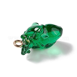 Прозрачные смоляные подвески&nbsp;LS-RESI-E028-01G-10