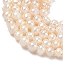 Нити из натурального культивированного пресноводного жемчуга&nbsp;PEAR-L034-05