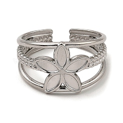 Кольца-манжеты открытого типа из нержавеющей стали марки 304&nbsp;RJEW-Z018-04P