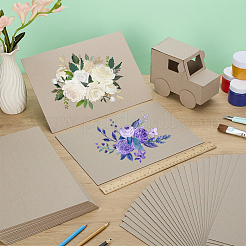 10 шт. пустых картонных досок для рисования и живописи&nbsp;AJEW-WH0248-949B