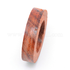 Незавершенная заготовка кольца из сандалового дерева&nbsp;WOOD-WH0107-30B-04