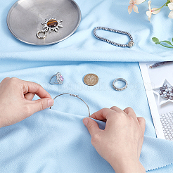 Ткань для полировки из замши&nbsp;AJEW-WH0678-12B