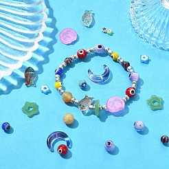 150шт. 15 набора бусин ручной работы в технике лэмпворк&nbsp;LAMP-YW0001-26