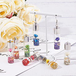 Прозрачные стеклянные бутылки подвески&nbsp;GLAA-SC0001-11