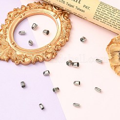 15 шт. 3 наконечника/кончики шнура из нержавеющей стали 303&nbsp;STAS-CJ0003-37