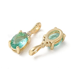 Латунные микро проложить кубического циркония подвески&nbsp;KK-Q031-43G