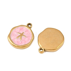 Подвески из нержавеющей стали 304 с эмалью&nbsp;STAS-P425-01G-02