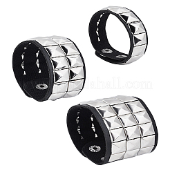 3шт. 3 стиля браслетов из искусственной кожи&nbsp;BJEW-LP0001-06