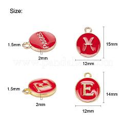 2 комплект 2 стилей позолоченных сплавов с эмалью&nbsp;ENAM-YW0001-28F
