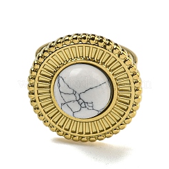 Ионное покрытие (ip) 304 нержавеющая сталь открытые манжетные кольца&nbsp;RJEW-C079-16G-01