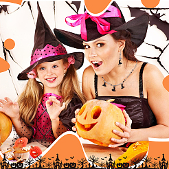 50 шт. подвески из сплава на тему Хэллоуина&nbsp;ENAM-UN0001-31