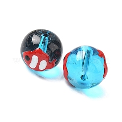 Бусины из эмали ручной работы на морскую тематику&nbsp;LAMP-D304-02H