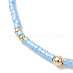 2 шт. набор эластичных браслетов из стеклянного бисера для женщин&nbsp;BJEW-MZ00296-02