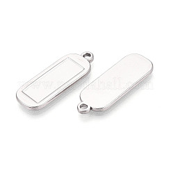 Оправы для подвесок из нержавеющей стали 304 в виде кабошонов&nbsp;STAS-N108-64P