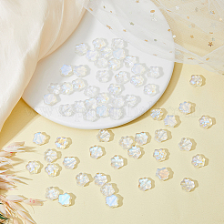 150 шт. Прозрачные стеклянные бусины&nbsp;GGLA-HY0001-06