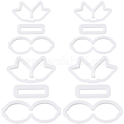 4 коробка 2 вида пластиковых форм&nbsp;DIY-SC0030-52B